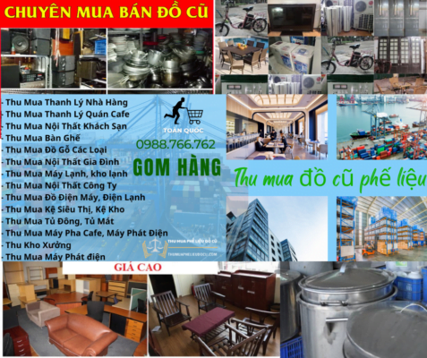 Dịch vụ Thu đồ cũ thanh lý