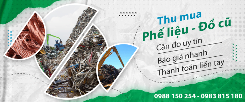 Thu mua phế liệu tại Đông Anh Hà Nội