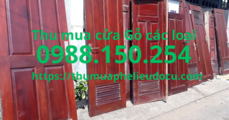 Thu mua cửa gỗ các loại 